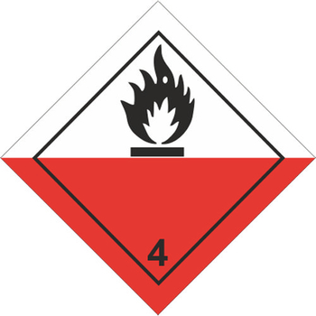 Вещества, способные к самовозгоранию - Маркировка опасных грузов, знаки опасности - ohrana.inoy.org