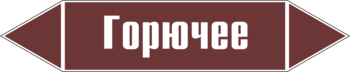 Маркировка трубопровода "горючее" (пленка, 358х74 мм) - Маркировка трубопроводов - Маркировки трубопроводов "ЖИДКОСТЬ" - ohrana.inoy.org