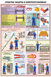 ПС29 средства защиты в электроустановках (ламинированная бумага, a2, 3 листа) - Охрана труда на строительных площадках - Плакаты для строительства - ohrana.inoy.org